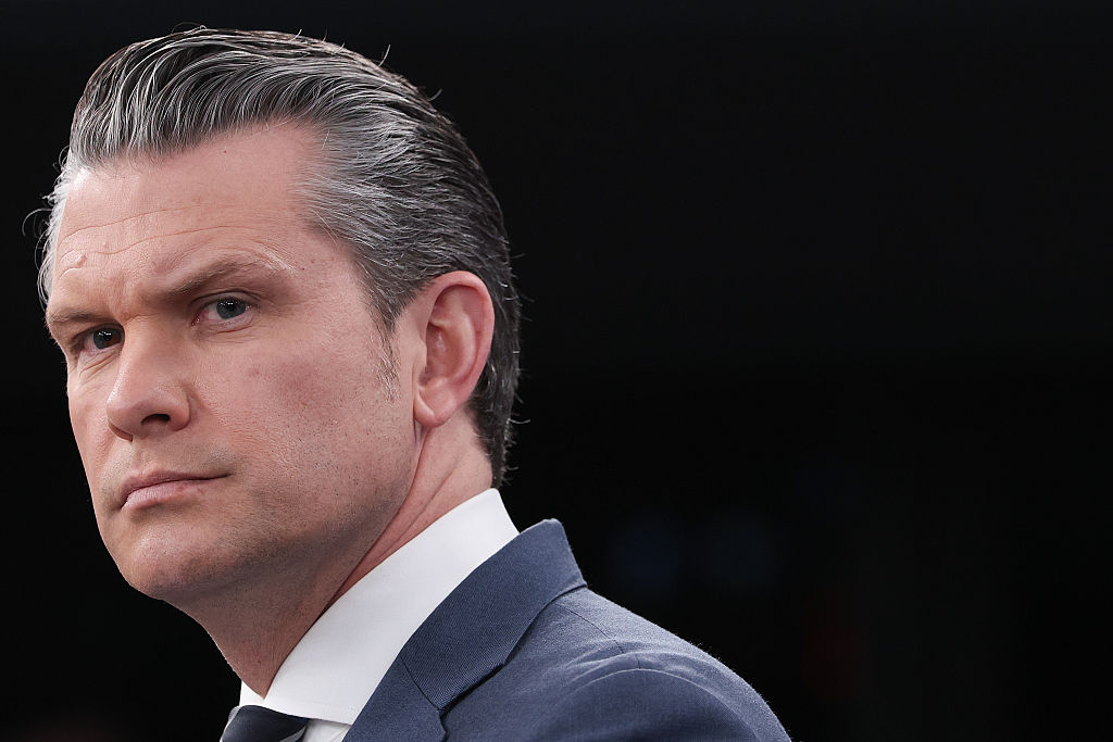 Secretary Of War Hegseth And Joint Chiefs Chairman General Caine Hold Briefing On Iran War