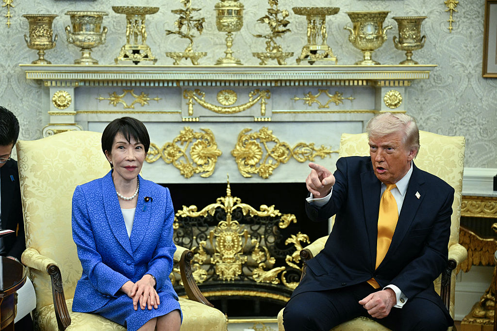 US-JAPAN-POLITICS-DIPLOMACY-TAKAICHI-TRUMP