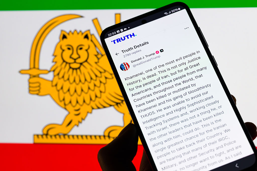 Khamenei Killed - Donald Trump - Photo Illustration