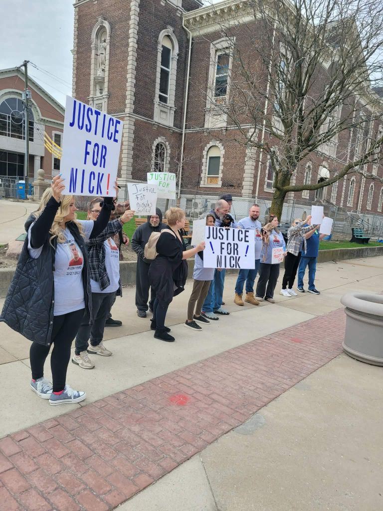 Protest for Nicholas Gulley II