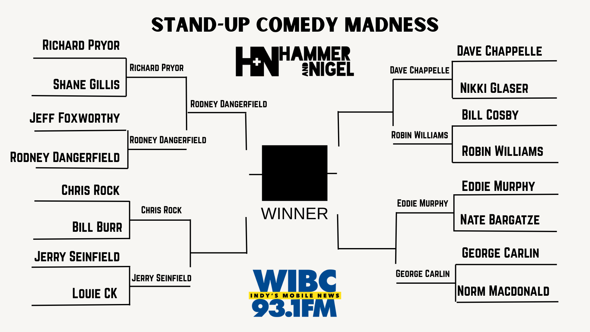 Hammer & Nigel’s Stand-Up Comedy Madness