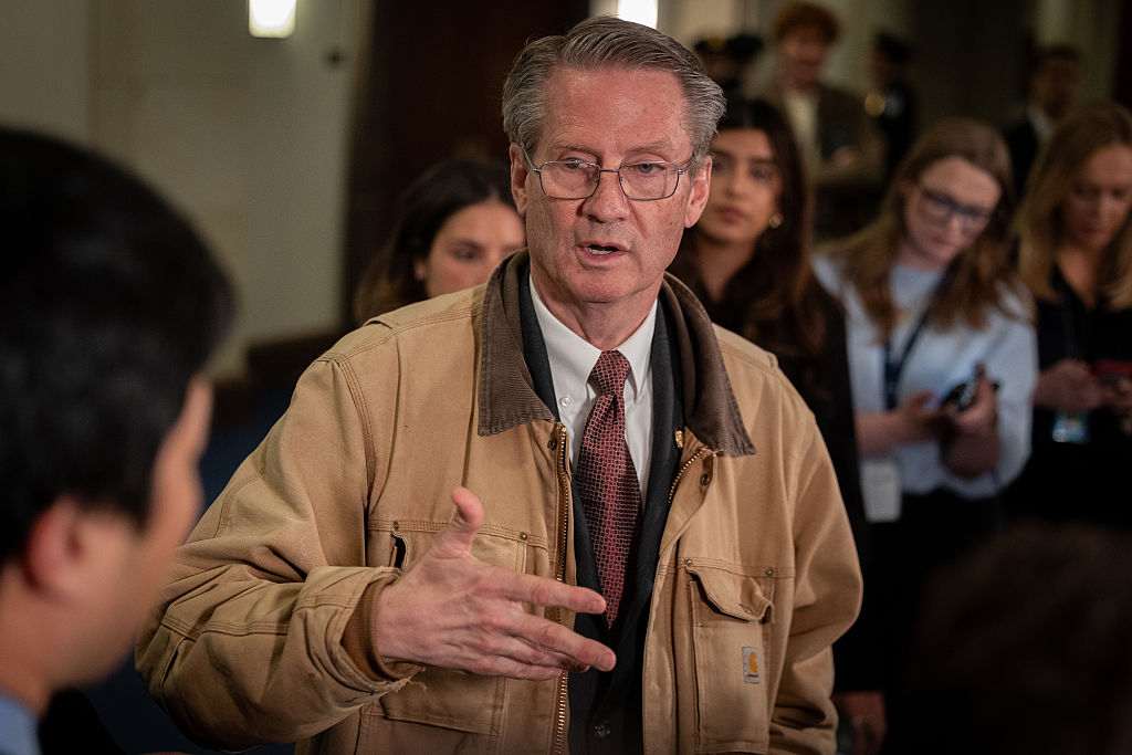 House Oversight Committee Ranking Member speaks to press after Democratic walkout