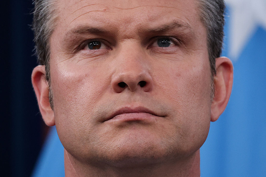 Pete Hegseth And Dan Caine Hold Pentagon Press Briefing On Operation Epic Fury