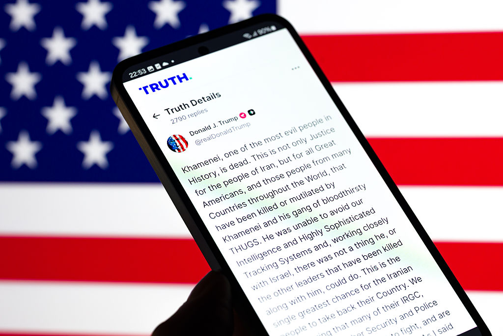 Khamenei Killed - Donald Trump - Photo Illustration