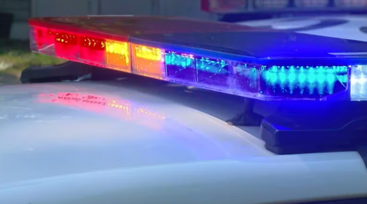 Red and Blue Police Lights