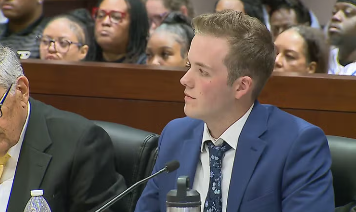 Trey Williams in court