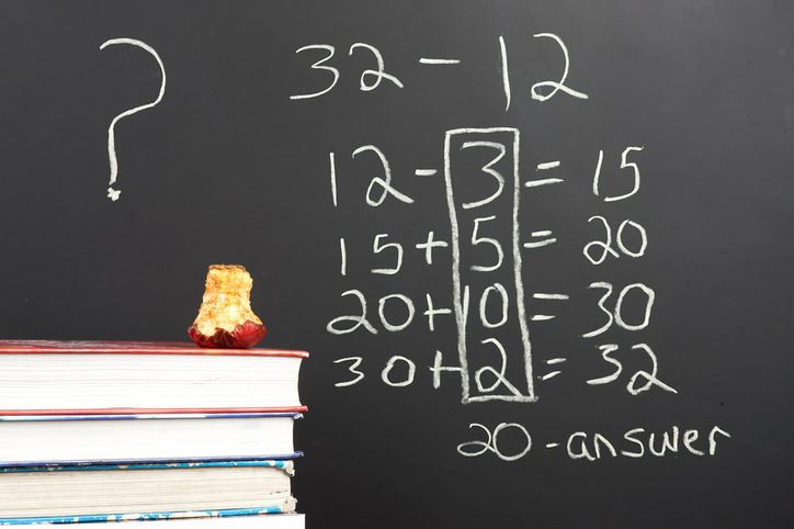 Questioning the new math.