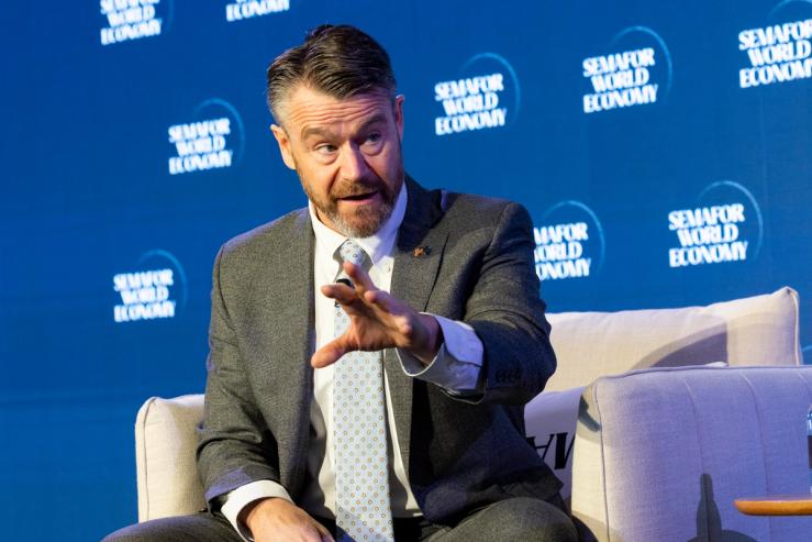 Indiana Senator Todd Young at Semafor Semafor World Economy Summit