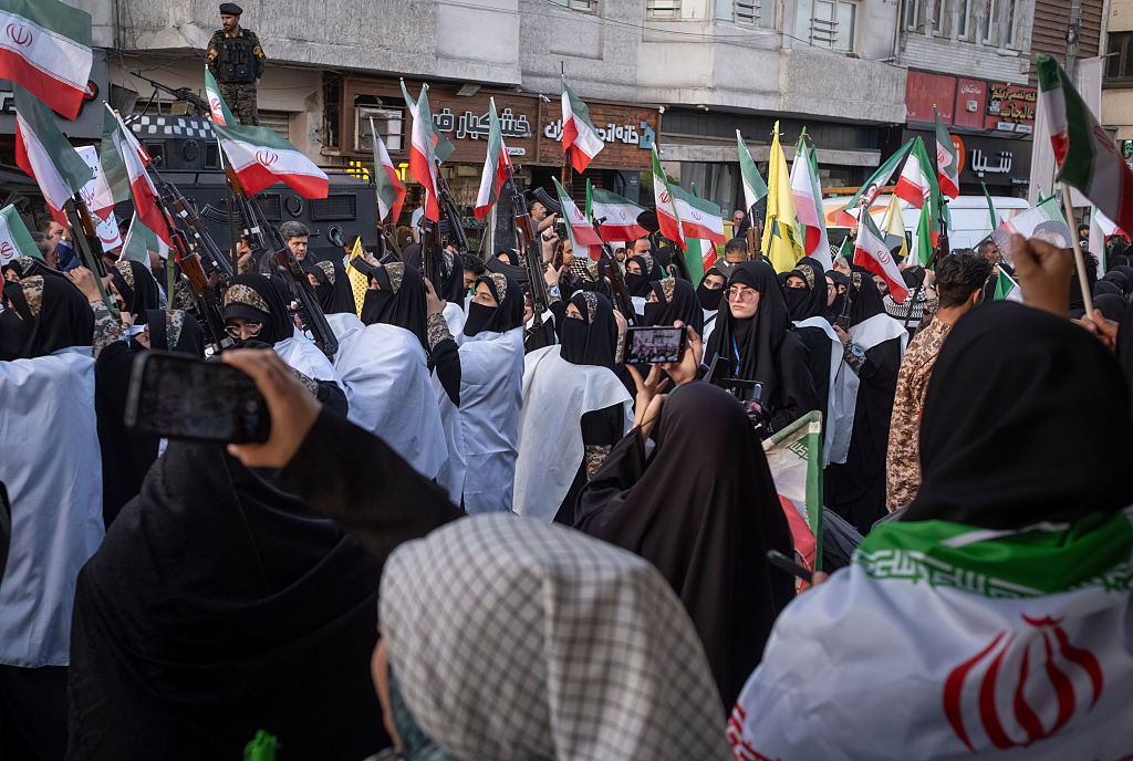 Iran War - Armed Women