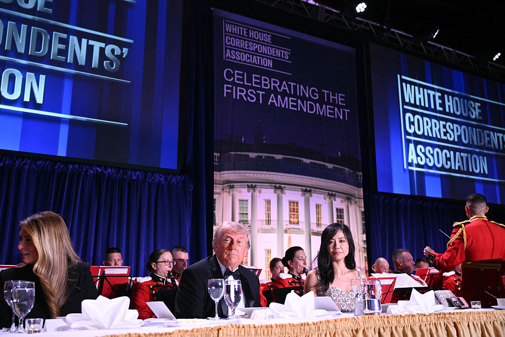 President Trump Evacuated After Gunfire at Correspondents’ Dinner