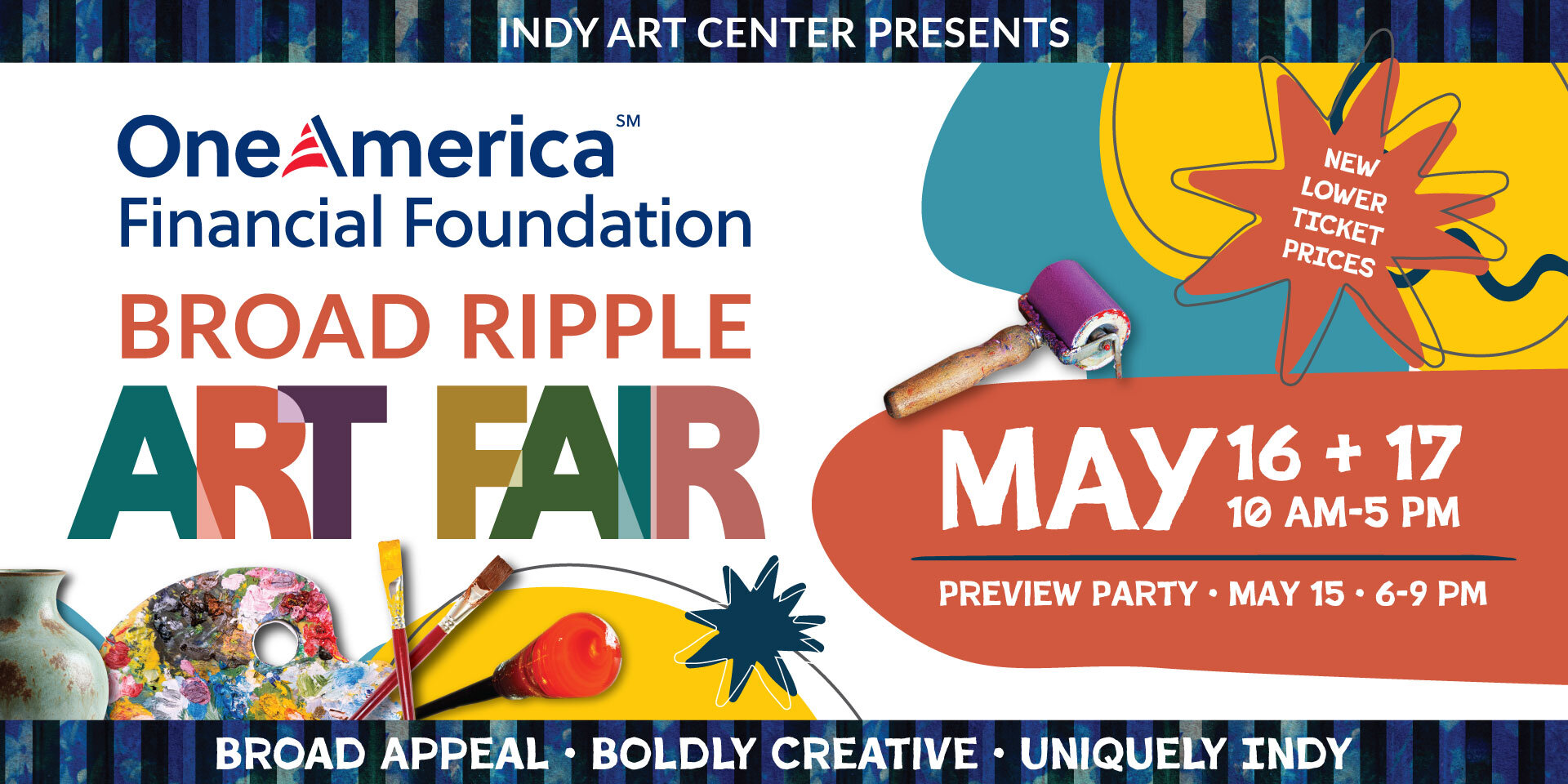 Get Tickets: OneAmerica Financial Foundation Broad Ripple Art Fair