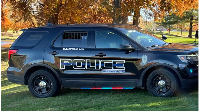 Greensburg Police car