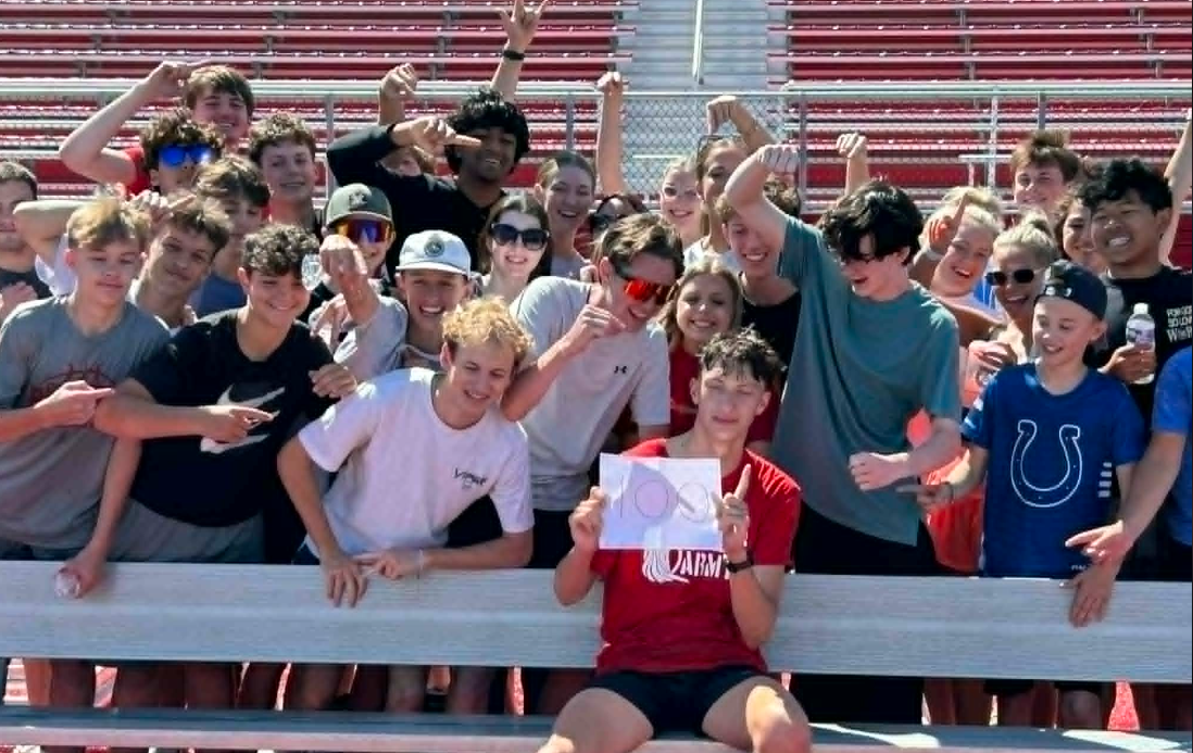 Charlie Rolfsen and his friends