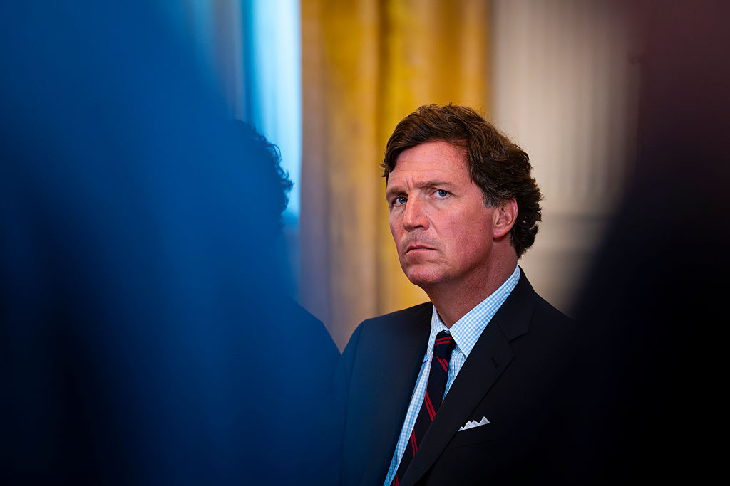Tucker Carlson, former FOX News host and current host of The Tucker Carlson Show