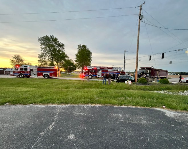 One Person Hurt in Plainfield Crash