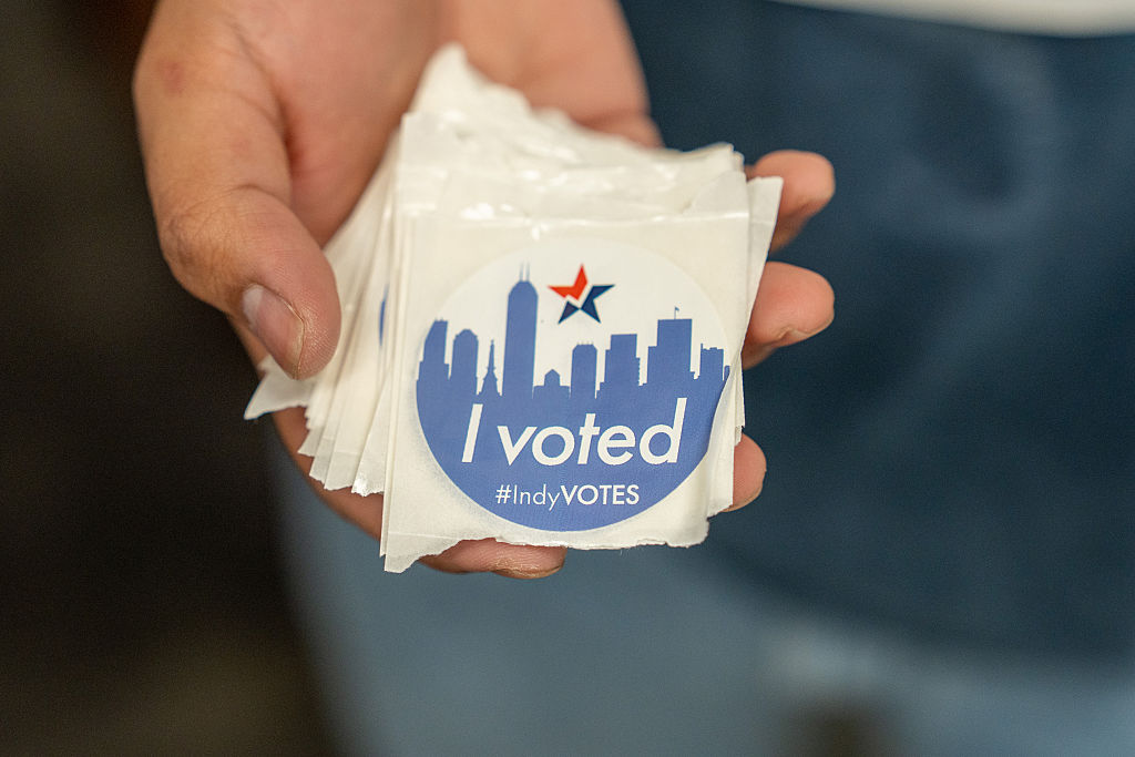 Primary Election Day in Indianapolis