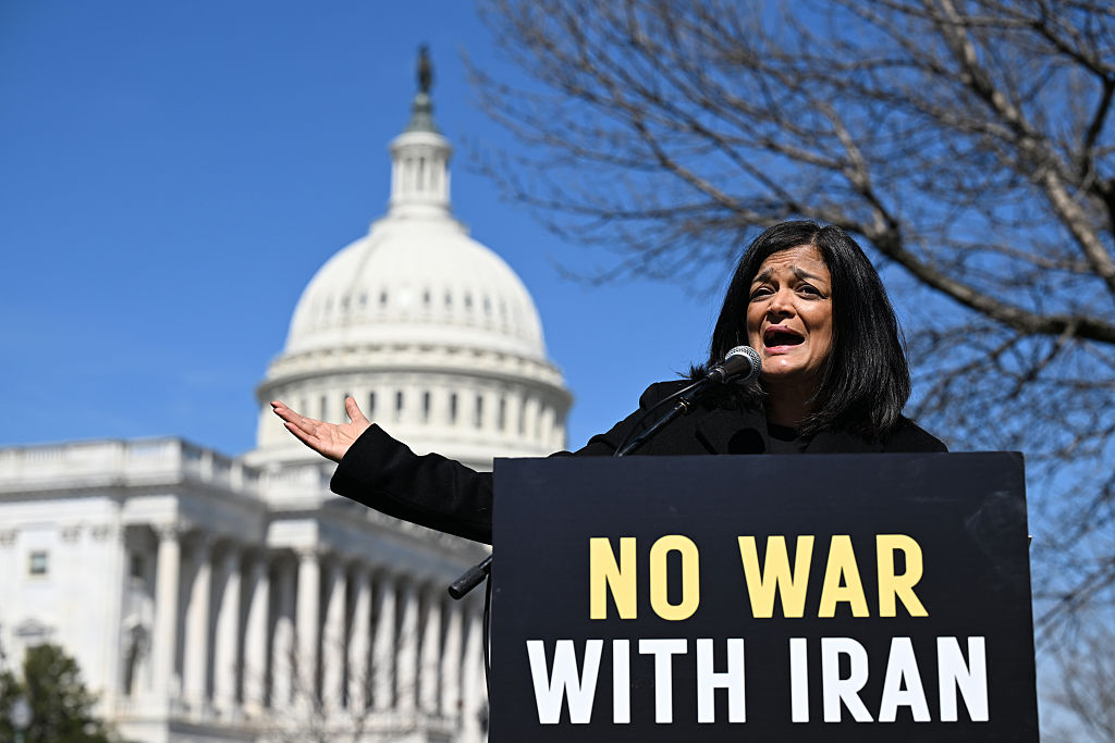 Democratic Lawmakers Hold Memorial Outside U.S. Capitol For Victims Of Minab School Strike In Iran