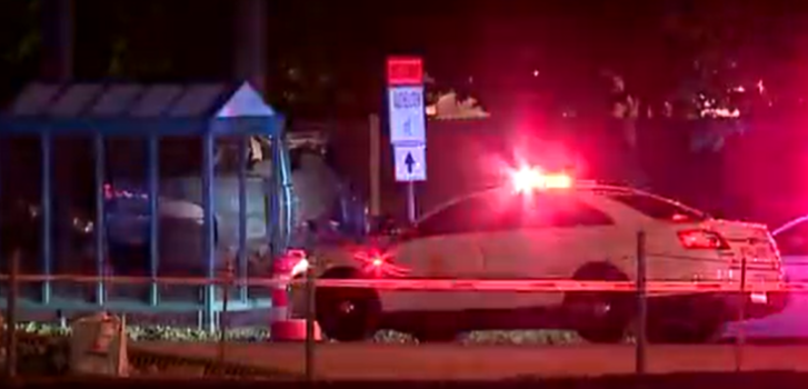 Pursuit Ends in Near East Side Crash