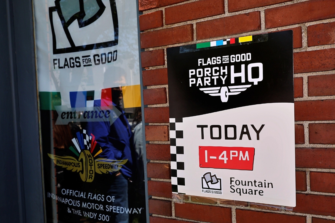 Checkered Flags and Porch Parties Mark the Start of Indy 500 Festivities