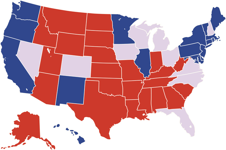 United States Electoral Map