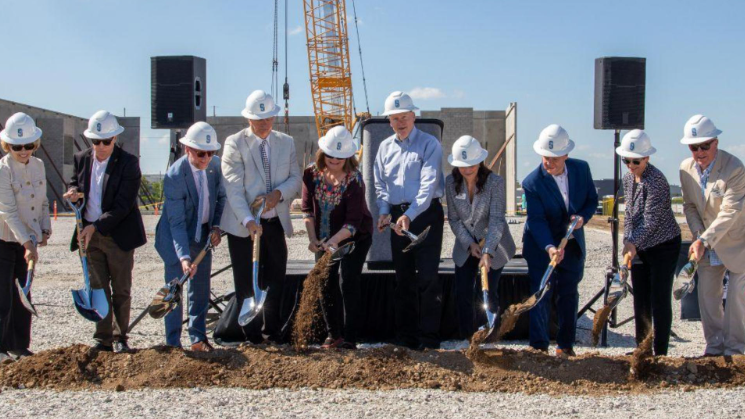 IMS Museum Restoration and Event Center groundbreaking