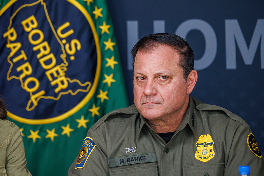 DHS Secretary Noem Holds Roundtable Discussion With Texas Ranchers And CBP Personnel In Brownsville, Texas