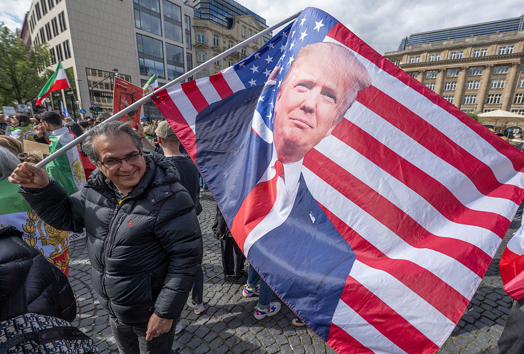 Protest against Iranian regime - Frankfurt