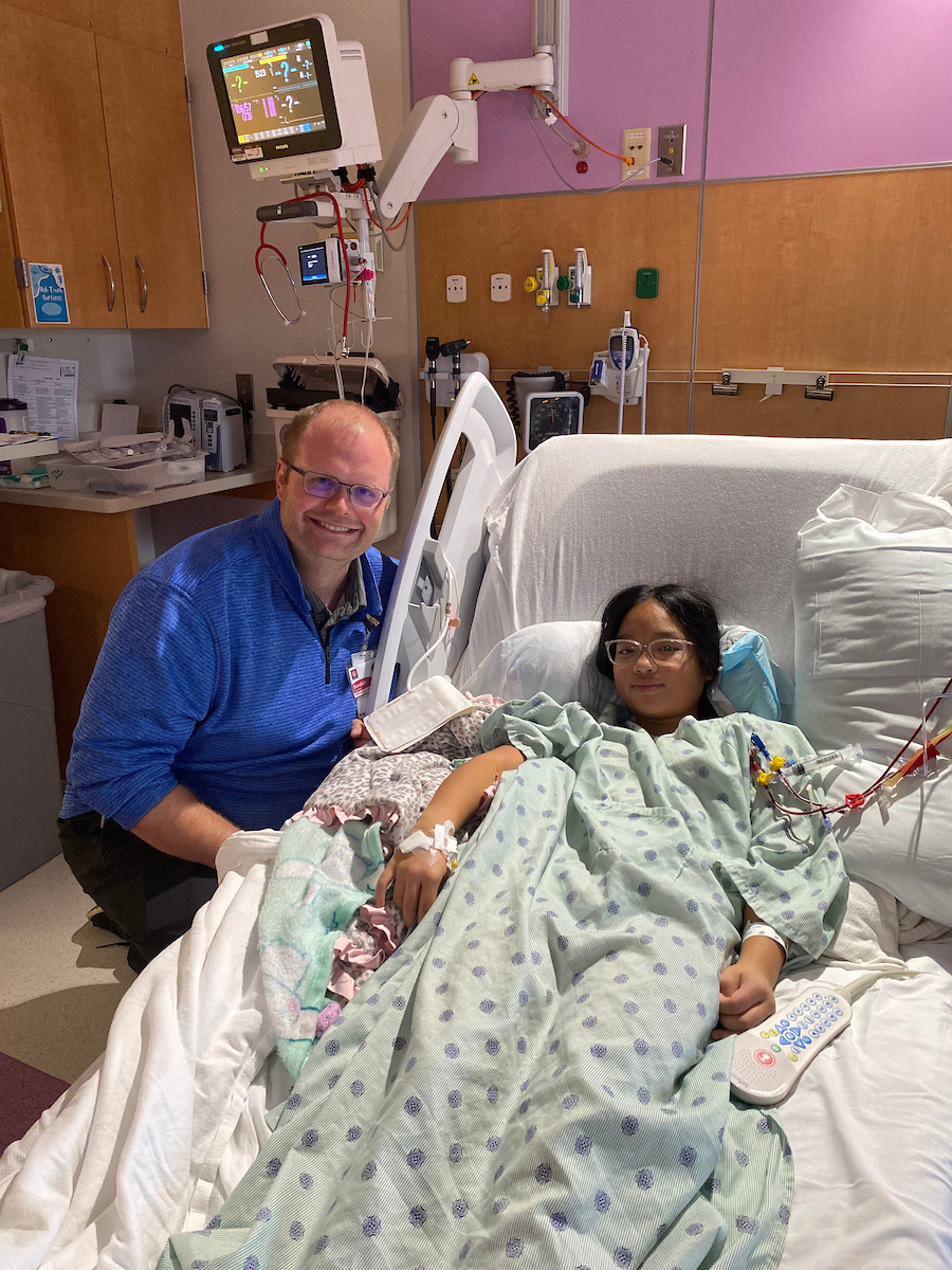Girl in Hospital