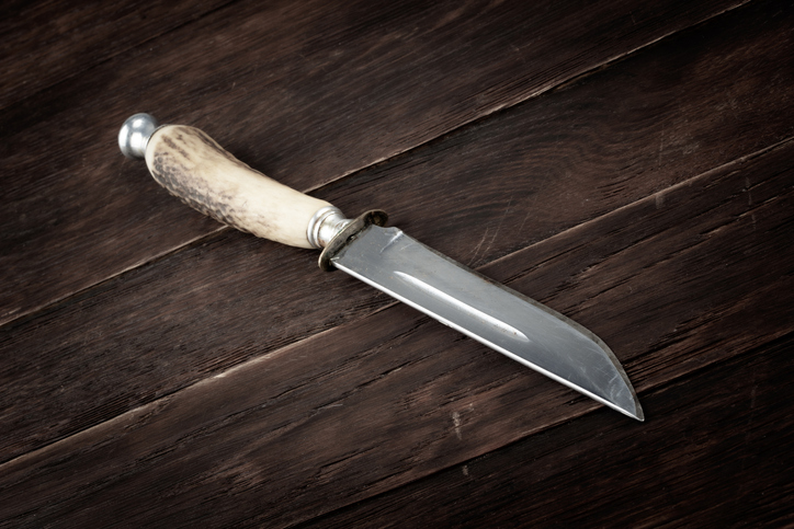 Vintage hunting knife
