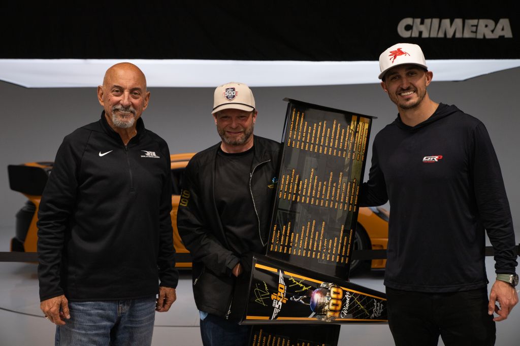 Meet and greet photos with Bobby and Graham Rahal