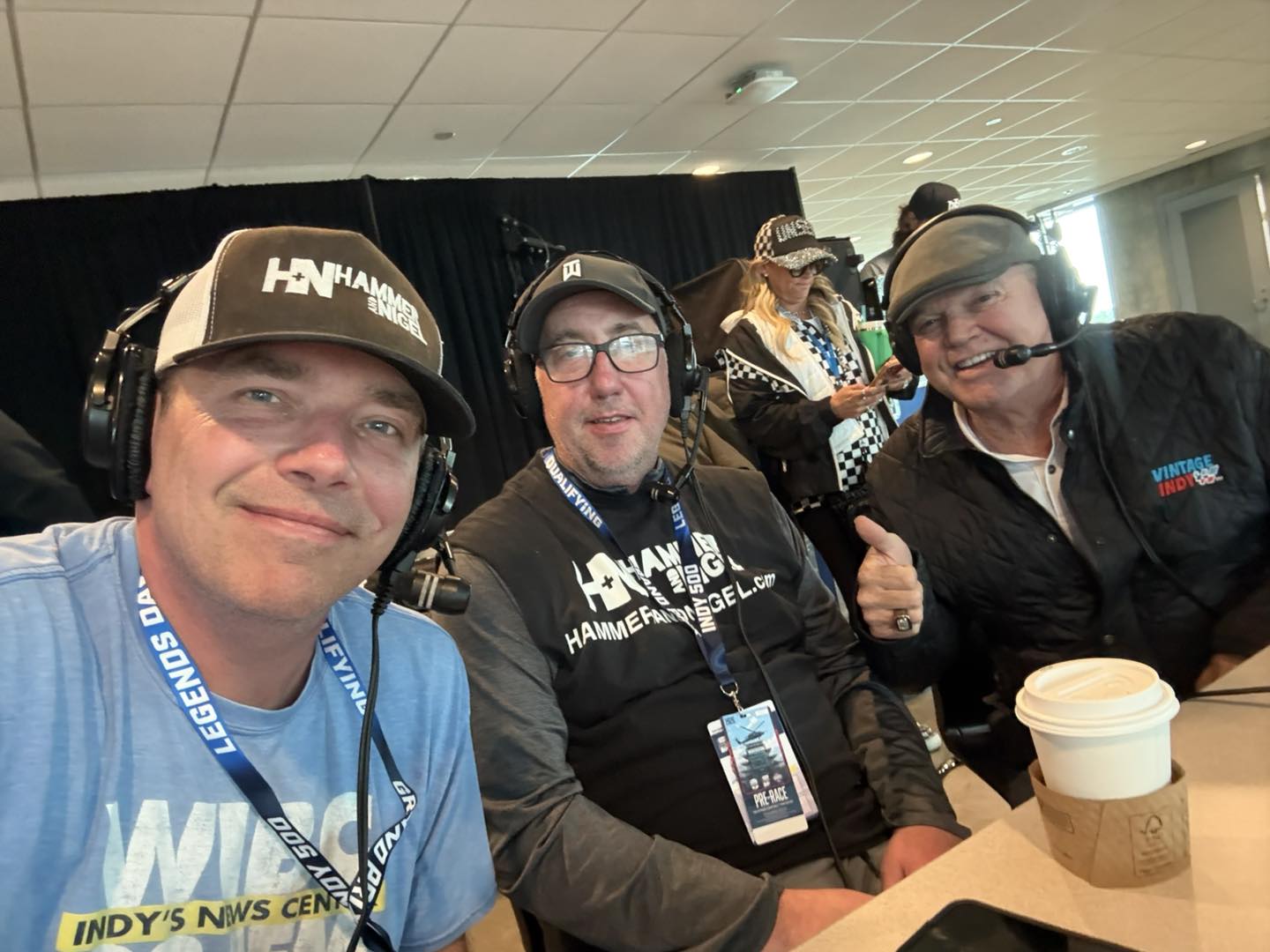 Al Unser Jr. w/ Hammer & Nigel