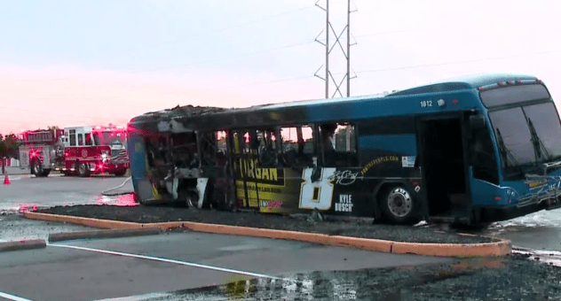 IndyGo Bus Fire