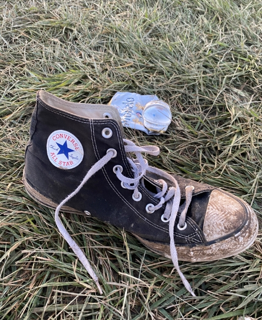 Weird Trash Left Behind after Indy 500