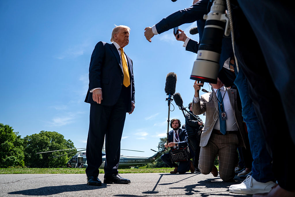Trump Departs White House for China Trip