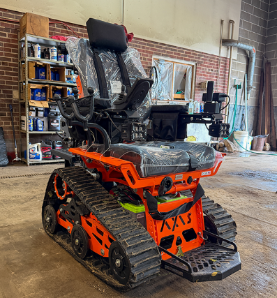 All-terrain track chair