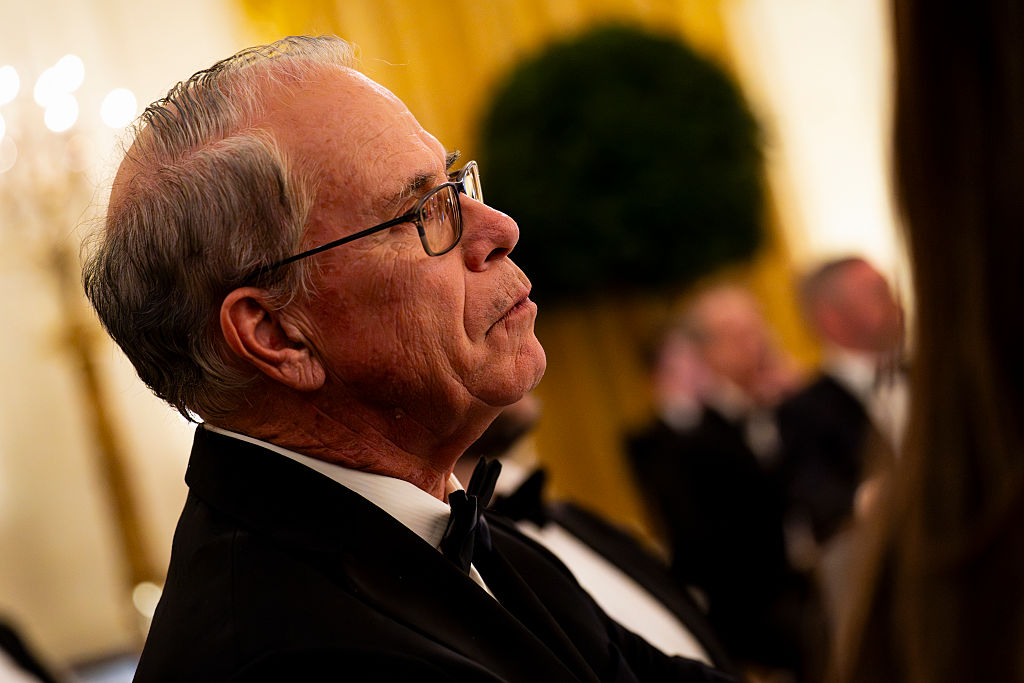 President Trump And The First Lady Host Governor's Dinner In East Room Of White House