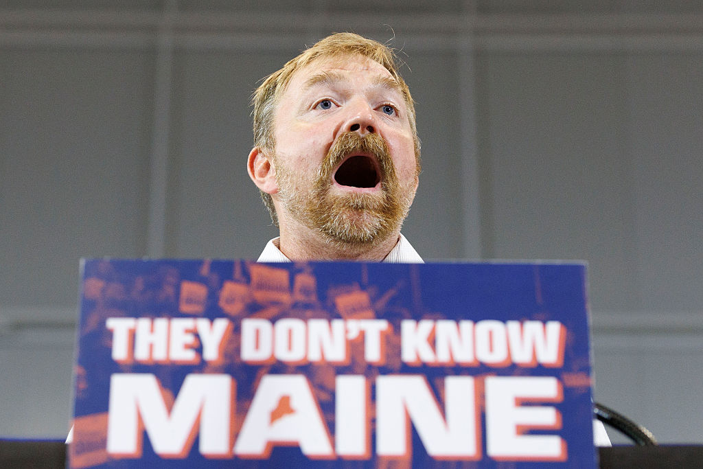 Maine Senate Candidate Graham Platner Holds His Primary Election Night Event