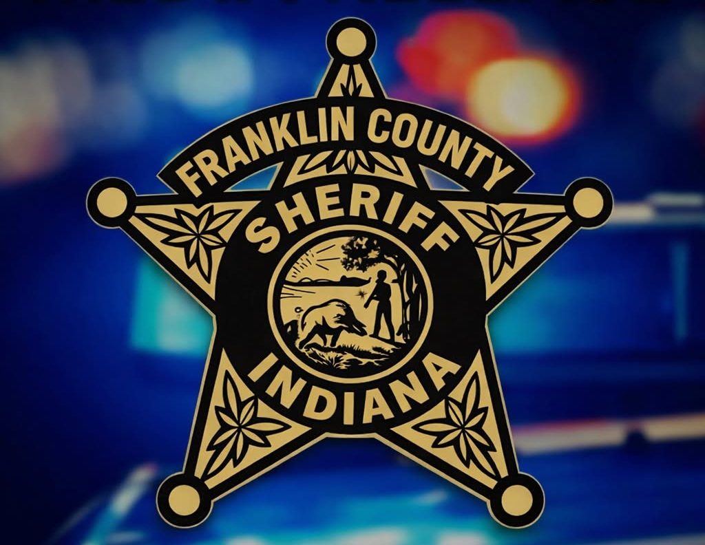 Media release with the Franklin County Sheriff's Office logo featuring a silhouetted figure in a natural setting.