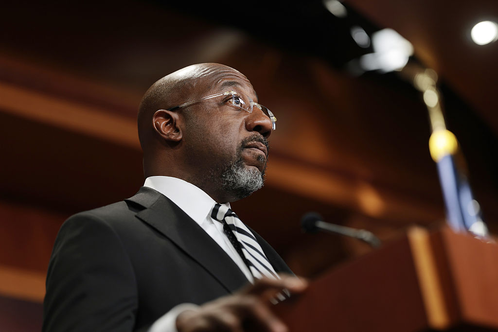 Senators Hold Capitol Hill Press Conference On Iran War Powers Resolution