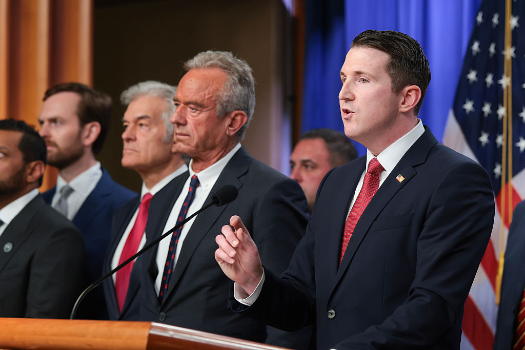 Press Conference Held At The Department Of Justice On Fraud Enforcement