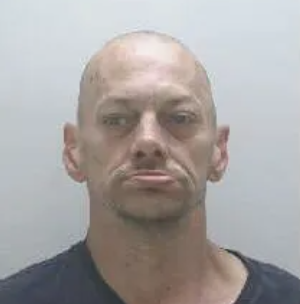 Headshot of a bald, middle-aged man with a serious facial expression.