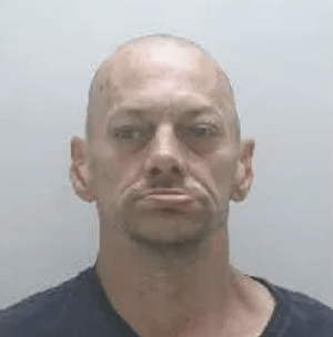 Headshot of a bald, middle-aged man with a serious facial expression.