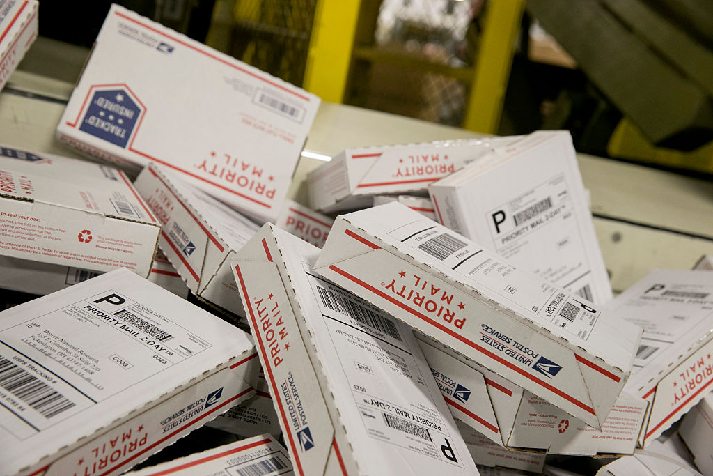 US Postal Service Experiences Busiest Day Of The Year As Holidays Approach
