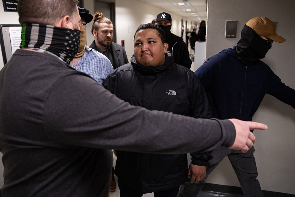Federal agents make arrests at U.S. Immigration Court in New York City
