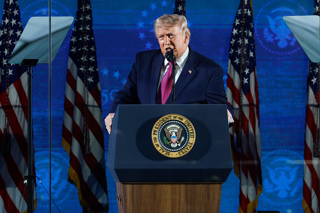 President Donald Trump Speaks At Mt. Rushmore To Mark America's 250th On Eve Of Independence Day