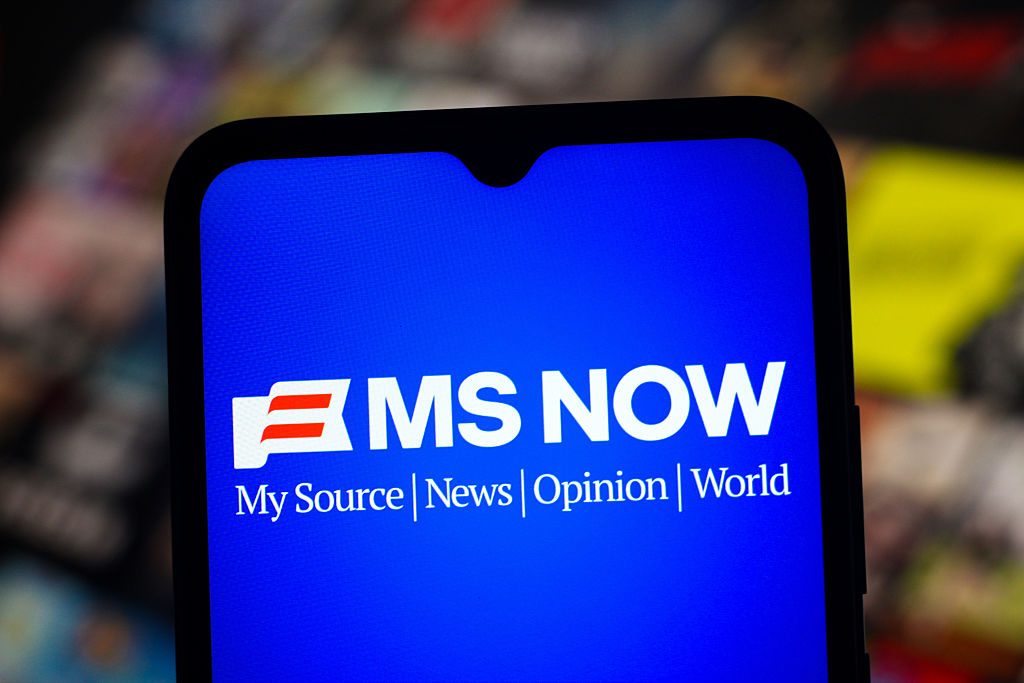 In this photo illustration, the MS NOW - My Source News