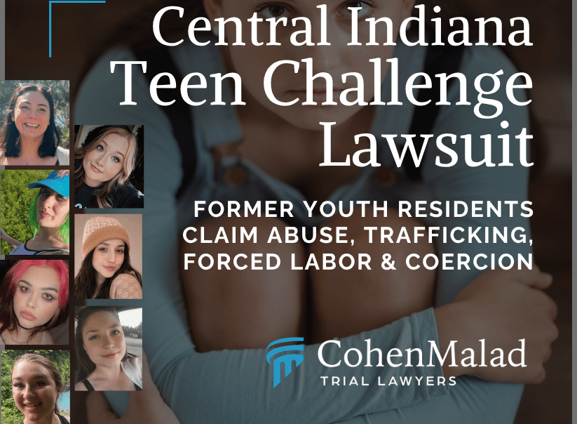 Central Indiana Teen Challenge Lawsuit - Former youth residents claim abuse, trafficking, forced labor, and coercion according to the lawsuit details.