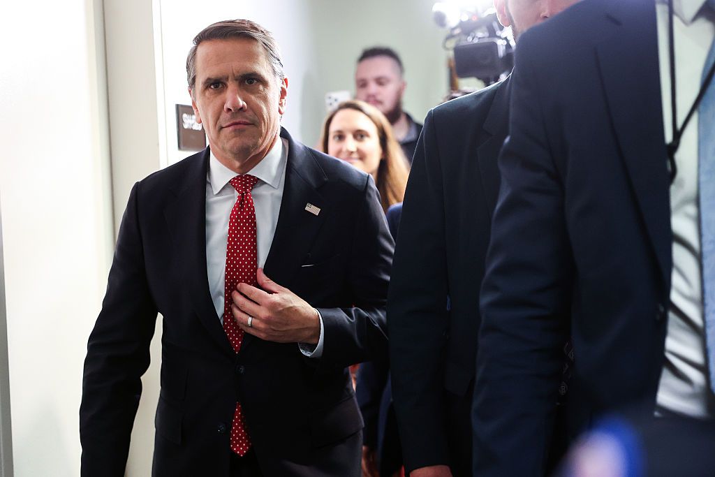 Attorney General Nominee Todd Blanche Meets With Senators On Capitol Hill