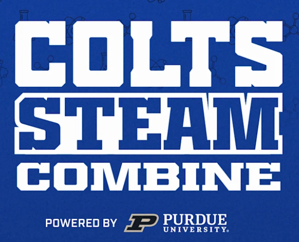 Colt's Steam Combine powered by Purdue University logo