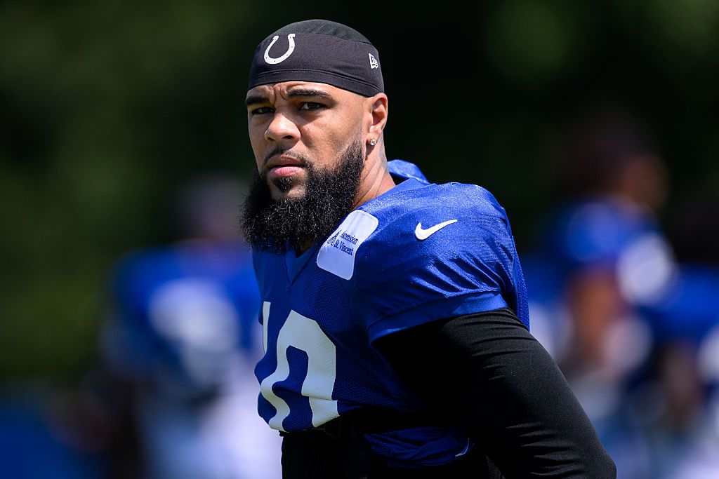 NFL: AUG 6 Colts-Falcons Joint Training Camp